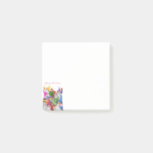 Notes Post-it® lutins de Noël
