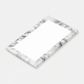 Notes Post-it® Marbre blanc (Incliné)