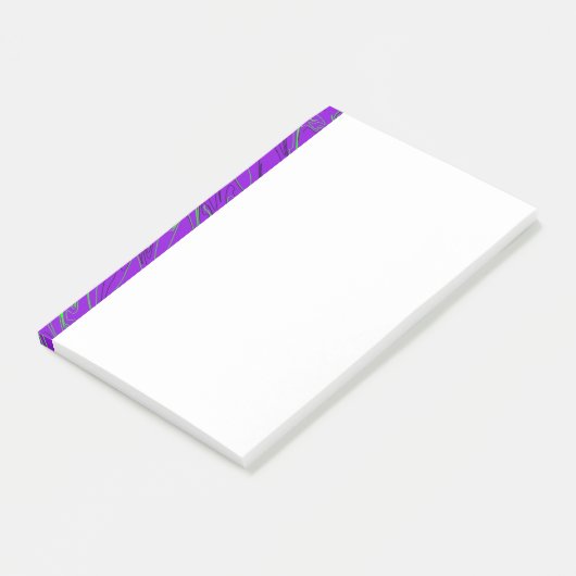 Notes post-it marbrées violettes (Incliné)