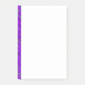 Notes post-it marbrées violettes (Devant)