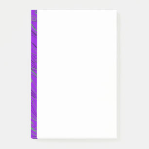 Notes post-it marbrées violettes