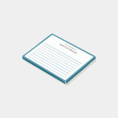 Notes post-it minimes, tendance et modernes (Incliné)