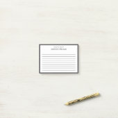 Notes post-it minimes, tendance et modernes (Sur un bureau)