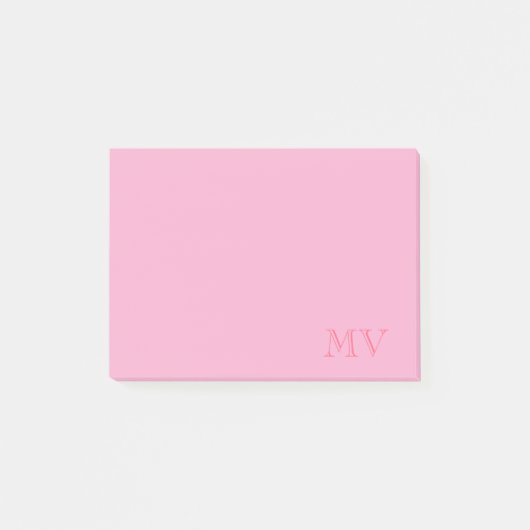 Notes Post-It Monogramme Color Pop (Devant)