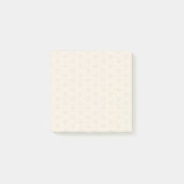 Notes Post-It® Motif de Peach crémeuses, 3 pouces  (Devant)