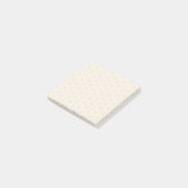 Notes Post-It® Motif de Peach crémeuses, 3 pouces  (Incliné)