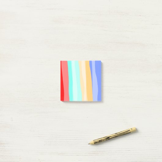 Notes post-it MULTI COULEUR (Sur un bureau)