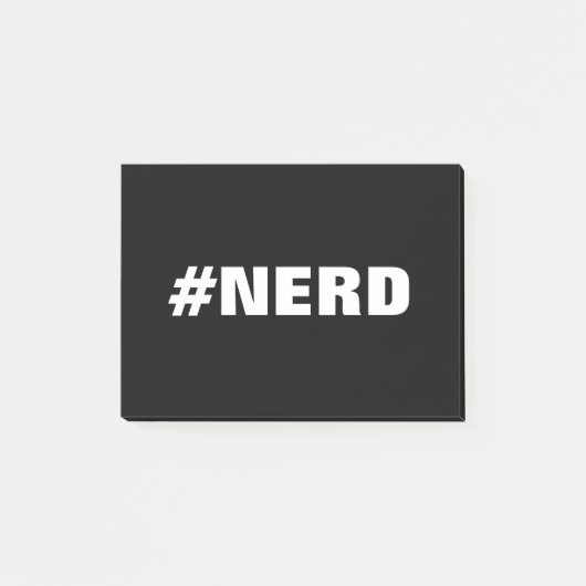 #Notes post-it® Nerd (Devant)