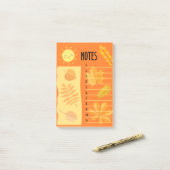 Notes post-it : Notes stylish (Sur un bureau)