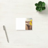Notes Post-it Notes, Tournesol Ours Polaire Floral (Bureau)