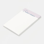 Notes Post-it Pastel simples - Violet (Incliné)