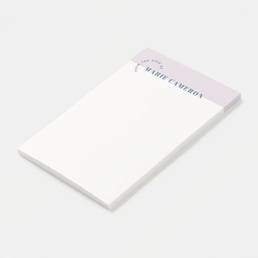 Notes Post-it Pastel simples - Violet (Incliné)