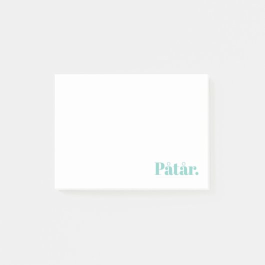 Notes post-it Påtår (Devant)