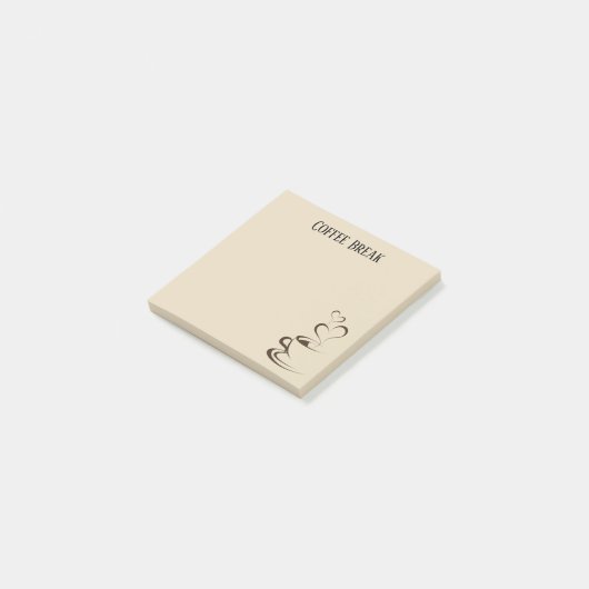 Notes Post-It Pause Café (Incliné)