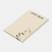 Notes Post-It Pause Café (Incliné)