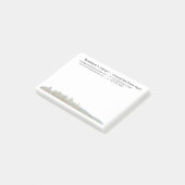 Notes post-it® personnalisées de l'immobilier urba (Incliné)
