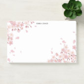 Notes Post-It® personnalisées en fleur de cerisier (Bureau)