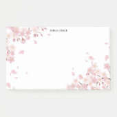 Notes Post-It® personnalisées en fleur de cerisier (Devant)