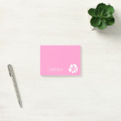 Notes Post-it® personnalisées | Fleur d'hibiscus r (Bureau)