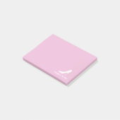 Notes Post-it® personnalisées mode chaussure à tal (Incliné)