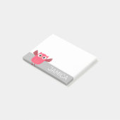 Notes post-it personnalisées pour la Chouette à de (Incliné)