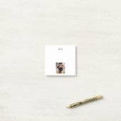 notes POST-IT photo PERSONNALISÉES (Sur un bureau)