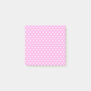 Notes Post-it Pois rose pâle
