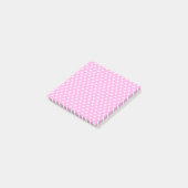 Notes Post-it Pois rose pâle (Incliné)