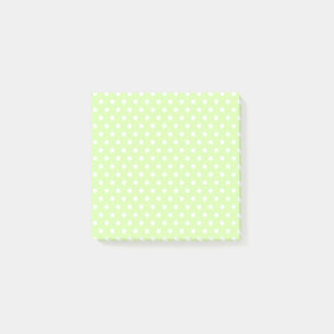Notes Post-it Pois vert clair