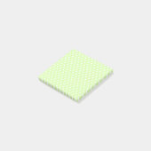 Notes Post-it Pois vert clair (Incliné)
