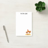 Notes Post-it® Poulet et Œufs (Bureau)