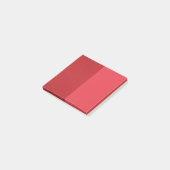Notes Post-It® pour Carré texturé rouge à double f (Incliné)