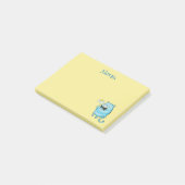 Notes post-it pour chat et marguerite (Incliné)