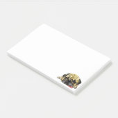 Notes Post-it® pour chien carlin (Incliné)
