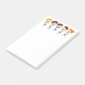 Notes Post-it pour enfants (Incliné)