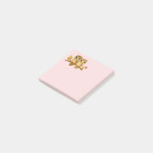 Notes Post-it® pour la chouette animale mûre (Incliné)