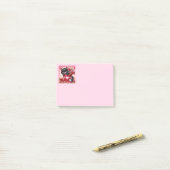 Notes Post-it pour la Saint-Valentin (Sur un bureau)