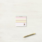 Notes post-it pour le petit lait Boba (Sur un bureau)