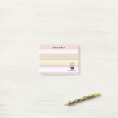 Notes post-it pour le petit lait Boba (Sur un bureau)