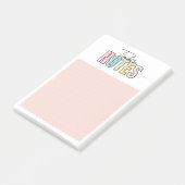 Notes post-it® pour l'enseignant (Incliné)