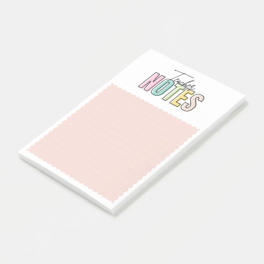 Notes post-it® pour l'enseignant (Incliné)