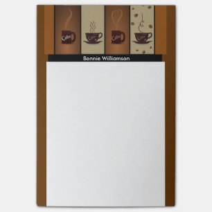 Notes Post-it® pour les amateurs de café
