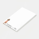 Notes post-it pour papa Redbone (Incliné)