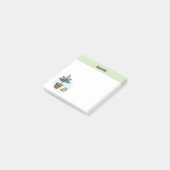 Notes post-it® pour Plante poussoir et pointillé (Incliné)