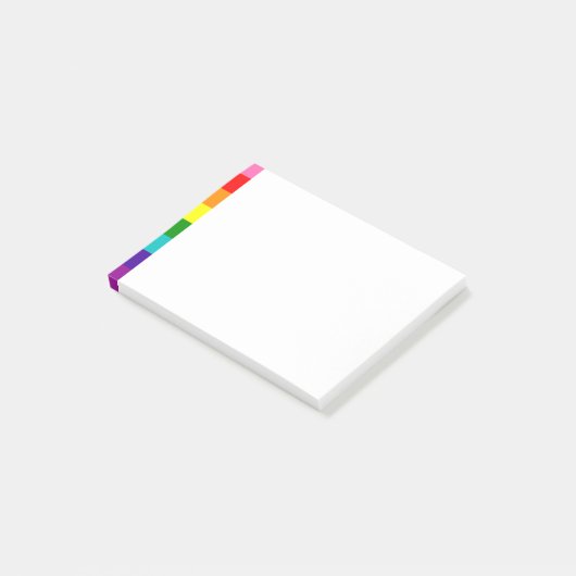 Notes post-it Retro Rainbow 8 Pride (Incliné)