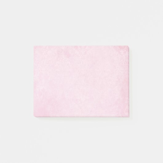 Notes post-it rose doux (Devant)
