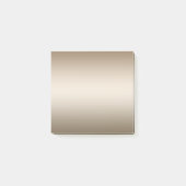 Notes post-it rose en cuivre dégradé (Devant)