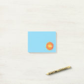 Notes post-it Sun Hot Yoga (Sur un bureau)