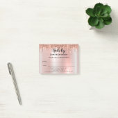 Notes Post-it® sur le rendez-vous des ongles (Bureau)