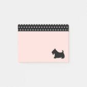 Notes Post-It Terrier Écossais (Devant)